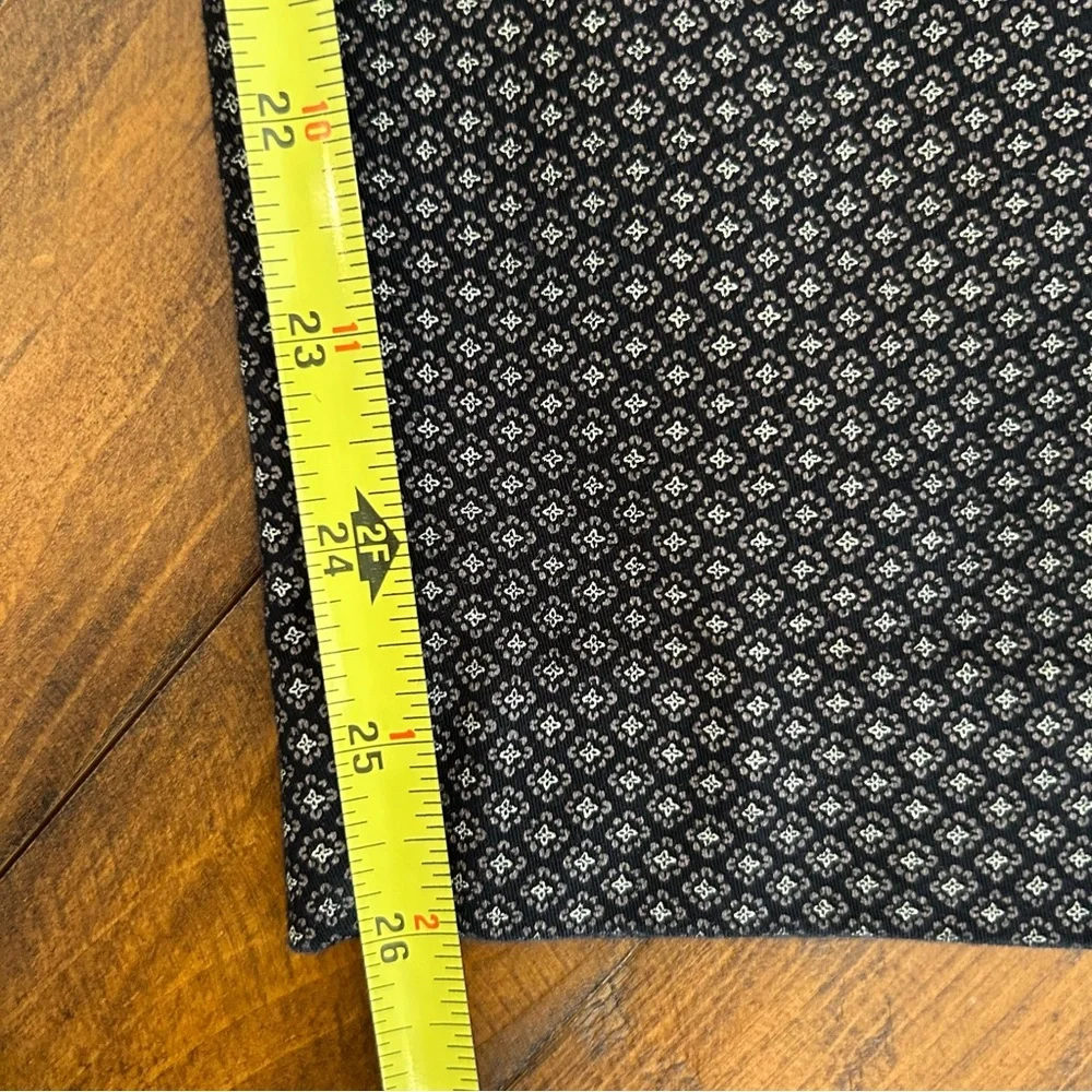 Sonoma | Black Print Ankle Pants EUC - Picture 9 of 9